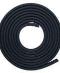 Coiled Weather Stripping Seal Strip for Doors/Windows 18 Feet, Self-Adhesive Backing Seals Large Gap (from 5/16 inch to 15/32 inch)