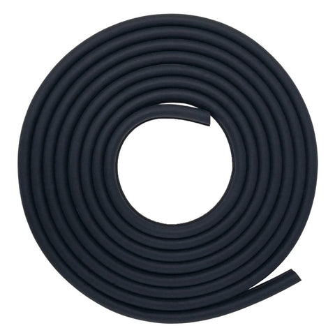 Coiled Weather Stripping Seal Strip for Doors/Windows 18 Feet, Self-Adhesive Backing Seals Large Gap (from 5/16 inch to 15/32 inch)
