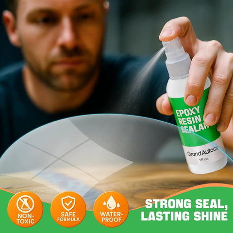 Restore scratched and oxidized epoxy surfaces with a complete 3 Piece Epoxy Resin Polishing Kit spray application.