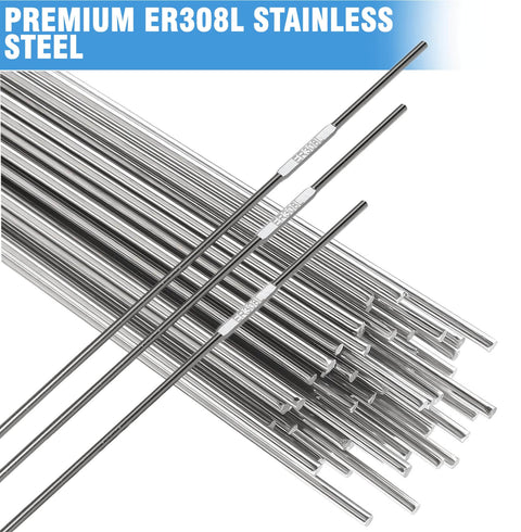 30 Pcs ER308L Stainless Steel TIG Welding Rods Set 1 16 Inch Filler Wire Low Splatter And Corrosion Resistant