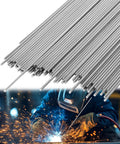 ER308L Stainless Steel TIG Welding Rods, Pro Grade 1/16 Inch By 16 Inch, 1.5 Pound Package shown with welder.