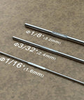 TIG Welding Rod Set ER308L Stainless Steel From Sonnler For Pro Grade TIG Welds With Low Splatter And Solid Corrosion Resistance 16 Inch Length 5 Pound Pack Diameters One Sixteenth Three Thirty Seconds And One Eighth Inch on display