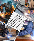 Pro Grade ER308L Stainless Steel TIG Welding Rods 1/16 X 16 In, 1 Lb Filler Wire used in various welding applications