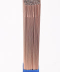ER70S-6 TIG Welding Rod For Mild Steel One Sixteenth Inch By Sixteen Inch 5.5 Lb Pack in blue container