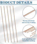 ER70S-6 Mild Steel TIG Welding Rod Sixteen Inch Length One Sixteenth Diameter Two Pound Pack Filler Rods