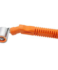 Pro Grade Seam Roller Hand Roller With Anti Slip Ergonomic Steel Roller for wallpaper, vinyl, car audio, DIY, orange handle