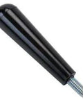 Ergonomic Tapered 3/8-16 Thread Size Handle Replacement For Woodworking Hand Tools And Chisels in black with tapered design