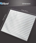 ESD Safe Cleanroom Wipes AAWipes 12x12 Inch 100 Pack Polyester Wiper Cloths With Conductive Yarn Anti Static Lint Free