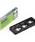 ESP32S3 Dual Core Development Board 3 Pack with 2.4 GHz WiFi and BLE 5.0, displayed in black tray with outer packaging