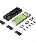 ESP32S3 Dual Core Development Board 3 Pack with 2.4 GHz WiFi and BLE 5.0 8MB PSRAM 8MB Flash, components and box
