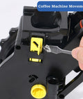 Applying Food Grade Espresso Machine Lubricant Grease NSF H1 Certified 50g on coffee maker component for maintenance