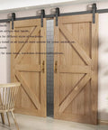 European Style Barn Door Handle Antique Metal Door Pull Handle for sliding doors in a modern interior setting
