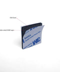 Close-up of Heavy Duty No Fuss Double Sided Foam Tape Kit With Waterproof Adhesive Mounting Tape, showing EVA foam and double-sided tape.