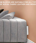 Headboard Wall Stoppers Self Adhesive EVA Foam Bumper Pads 20 Piece Set used on sofa for wall protection