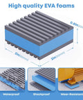 Rubber Anti Vibration Isolation Pads For Machinery And Air Compressors 2 Inch By 2 Inch By Seven Eighths Inch
