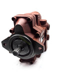 Front view of PVD Excavator Piston Oil Pump PVD-2B-44P for PVD-2B-44P-12G-4713F Hydraulic Piston Main Pump Spline Shaft 13Teeth