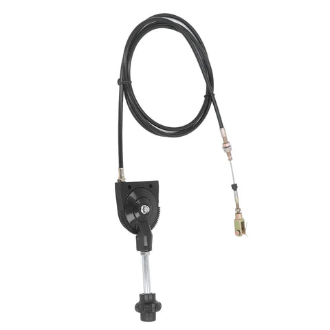 2.5m Quick Response Excavator Throttle Cable For EX230 Replacement Easy Install PU Cable With Stainless Joint Direct Link