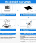 Installation instructions for Do It All Bathroom Exhaust Fan With Bluetooth Speaker And LED Light Nightlight Remote 230 CFM 1.0 Sone