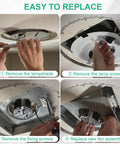 Installation process of Premium Replacement Exhaust Fan For Nutone 671 And 672 Series 9 Inch 3.5 Sones Model 671 672