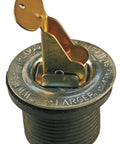 Shaw Plugs 51021 Snap Tite Expandable Neoprene Rubber Plug with brass cams and zinc plated steel hardware, 2.25 x 1.1875 inch