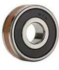 Expansion Compensating Bearing Double Sealed Non Contact Rubber Seal Ball Bearing EC 6203LLBC3 side view