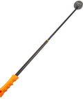 Extendable 40 inch magnetic pickup tool with a 50 lb pull enables safe retrieval of nails, screws, bolts and other metal debris.