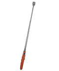 Extendable magnetic pick up tool extends to 31 inches and pulls up to 20 pounds, with cushioned grip ideal for hard to reach spots