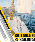 Six Pack 11.8 Inch Extension Springs With Dual Hook Ends, 0.31 Inch Wire Diameter And 0.39 Inch Coil, Heavy Duty Tension Springs for Sailboats