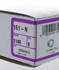 Box of External Retaining Ring Set For Shafts Three Quarters Of An Inch To One And Three Quarters Of An Inch Diameter Five Pack Model 2196 Hillman Group.