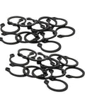 External Retaining Rings Set 200 Pcs 5mm 6mm 7mm 8mm 9mm C Clips Circlips Workhorse Heavy Duty 65Mn Manganese Steel Black Plated