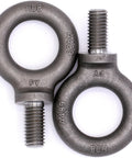 Two Pack 1/2-13 Eye Bolts Lifting Eyebolts Heavy Duty Industrial Grade For Hoisting And Rigging Forged Quenched And Tempered ASME Certified