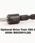 Optional drive tool for Externally Threaded Metal Insert In 303 Stainless Steel, model EZ Lok 500-3, ASIN B002091LQG