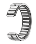 Side view of Single Machined Needle Roller Bearing TAF324230, 32 mm ID x 42 mm OD x 30 mm Width, Caged Light Duty High Carbon Steel with Oil Hole