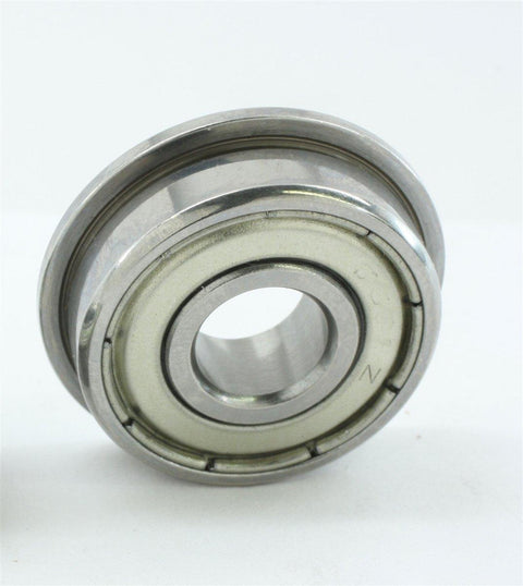 F608ZZ Pack of 10 Flanged Shielded Bearing 8x22x7 Miniature Bearings - VXB Ball Bearings