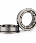 F6702ZZ Bearing Metal Shielded Flanged 15x21x4 - VXB Ball Bearings