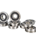 F695-2RS Flanged Ball Bearing ABEC-9 5x13x4mm Double Rubber Sealed Chrome Steel GCr15 pack of 10