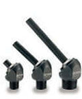 Three Super Flexible SNM2440 8mm x 40mm Screw Fitting for NC Lathe with Spherical Bushing, different sizes shown.
