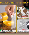 Double Sided Fabric Tape Heavy Duty For Hemming And Bonding 98 Ft Total Sticks Strong Yet Removable Carpet Tape sample usage