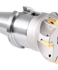 3 Inch Indexable Face Mill Cutter With 1 Inch Arbor Hole NMTB40 Precision Milling Tool Includes 7 APKT1604 TiN Coated Carbide Inserts For Aluminum And Steel NMTB 4518 Ideal For Metalworking Pros