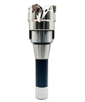 Face Mill Cutter Holder For MFWN9050R 22 4T And R8 FMB22 7 16 Inch Blade Set With WNMU080608 Spanners, steel body.