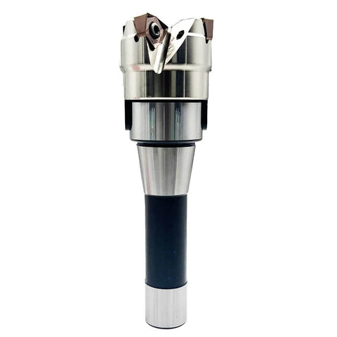 Face Mill Cutter Holder For MFWN9050R 22 4T And R8 FMB22 7 16 Inch Blade Set With WNMU080608 Spanners, steel body.