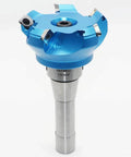 Pro Grade 3.15 Inch Face Milling Cutter Set Aluminum KM12 80mm CNC End Milling Cutter Holder With R8 FMB22 Shank Arbor shown