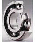 FAG 16016 Radial Deep Groove Ball Bearing, heavy-duty steel component for machinery and motors, side view