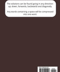 Back cover of Fantasy And Dragons Word Search Puzzle Book With Easy To Read Print For Fans Of Sword And Sorcery 110 Page 6 By 9 Inches A Fun Gift For Vacations Holidays And Free Time.