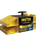 FasTen Premium RV Leveling Ramp Set With Handle Nesting Ramps For Easy Storage 2 Pack Compatible With Square Leveling Blocks