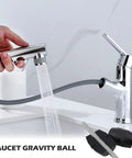 Universal Hose Weight Ball Replacement for kitchen pull-down faucets ensuring smooth operation with screw-type gravity ball.