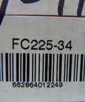 Beefy Heavy Duty Ball Bearing With Two Bolt Flange And Three Quarter Inch Shaft Rexnord FC225 34 Model New In Original Packaging