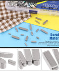 Feather Key Set 140Pcs 8Mm 10Mm 12Mm 16Mm 20Mm 25Mm 30Mm Round End Keystock Assortment in 16 Sizes with storage box