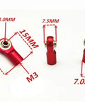Female Rod End Heim 4mm Red PHS4 Right hand Bearing - VXB Ball Bearings