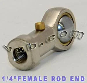 Female Rod End PHSB4L 1/4 Left hand Bearing - VXB Ball Bearings